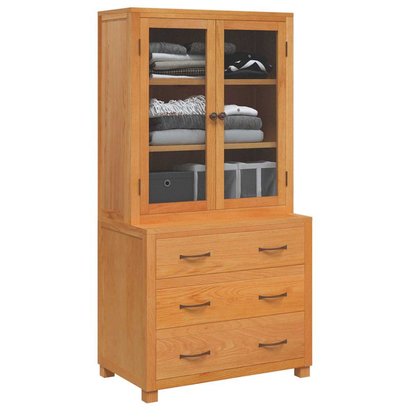 Casa si Gradina - Mobilier - Dulapuri si sifoniere - Dulapuri - Set de Mobilier pentru Depozitare cu sertar Maro Lemn compozit - Infinity.ro