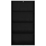 Casa si Gradina - Mobilier - Biblioteci si rafturi - Biblioteci - Dulap pentru carti Stejar Negru 80 x 30 x 151,5 cm - Infinity.ro