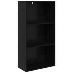 Casa si Gradina - Mobilier - Biblioteci si rafturi - Biblioteci - Raft pentru carti Stejar Negru 60 x 30 x 76.5 cm Lemn compozit - Infinity.ro