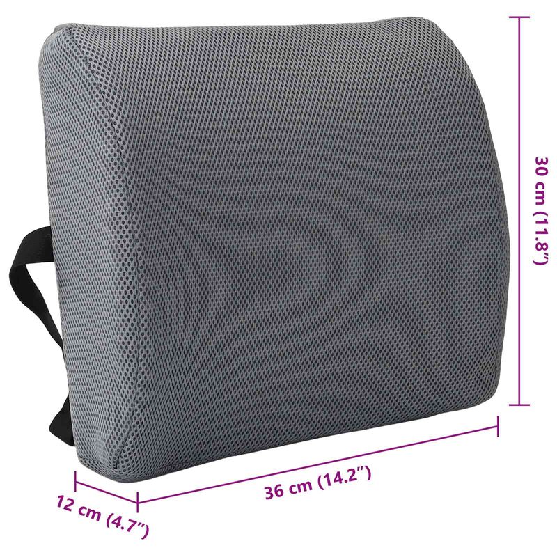 Casa si Gradina - Textile si covoare - Perne si pilote - Perne - Perna cu perna Ajustabil Gri 34 x 31.5 x 12 cm Plasa - Infinity.ro