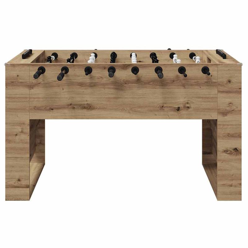 Sport si Outdoor - Alte sporturi - Mese fusball - Maza de Fotbal 2 pcs Stejar Artizanal 146,5 x 74 x 85 cm - Infinity.ro