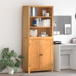 Casa si Gradina - Mobilier - Dulapuri si sifoniere - Dulapuri - Set de Mobilier pentru Depozitare cu usa Maro Lemn compozit - Infinity.ro