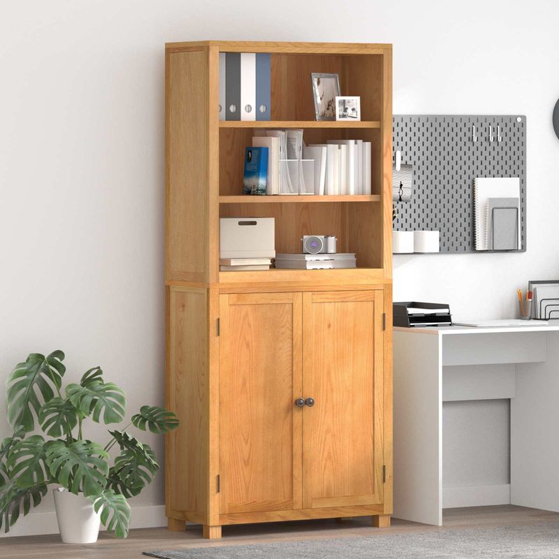 Casa si Gradina - Mobilier - Dulapuri si sifoniere - Dulapuri - Set de Mobilier pentru Depozitare cu usa Maro Lemn compozit - Infinity.ro