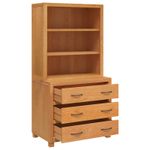 Casa si Gradina - Mobilier - Dulapuri si sifoniere - Dulapuri - Set de Mobilier pentru Depozitare cu sertar Maro Lemn compozit - Infinity.ro