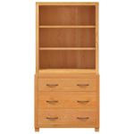 Casa si Gradina - Mobilier - Dulapuri si sifoniere - Dulapuri - Set de Mobilier pentru Depozitare cu sertar Maro Lemn compozit - Infinity.ro
