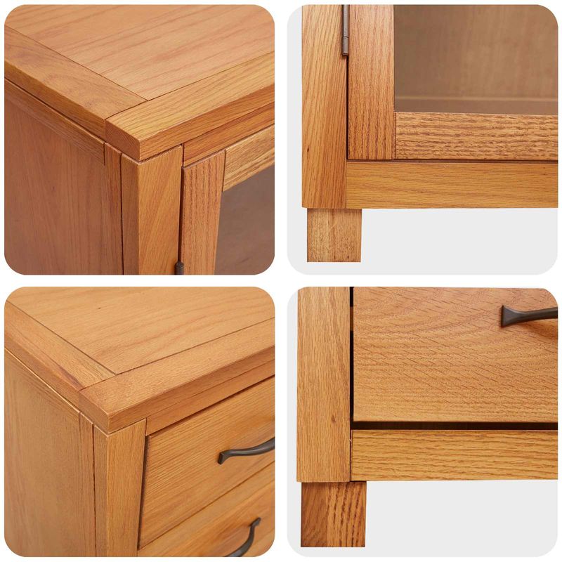Casa si Gradina - Mobilier - Dulapuri si sifoniere - Dulapuri - Set de Mobilier pentru Depozitare cu sertar Maro Lemn compozit - Infinity.ro
