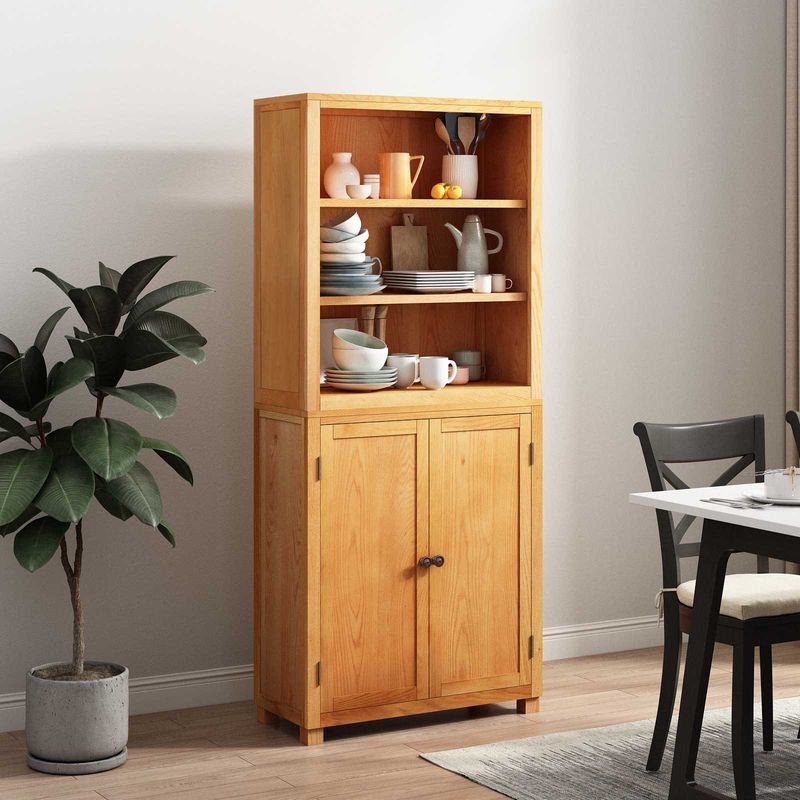 Casa si Gradina - Mobilier - Dulapuri si sifoniere - Dulapuri - Set de Mobilier pentru Depozitare cu usa Maro Lemn compozit - Infinity.ro