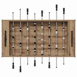 Sport si Outdoor - Alte sporturi - Mese fusball - Maza de Fotbal 2 pcs Stejar Artizanal 146,5 x 74 x 85 cm - Infinity.ro