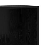 Casa si Gradina - Mobilier - Biblioteci si rafturi - Biblioteci - Raft pentru carti Stejar Negru 60 x 30 x 76.5 cm Lemn compozit - Infinity.ro