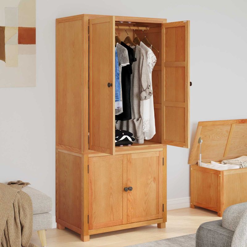 Casa si Gradina - Mobilier - Dulapuri si sifoniere - Dulapuri - Set de Mobilier pentru Depozitare cu usa Maro Lemn compozit - Infinity.ro