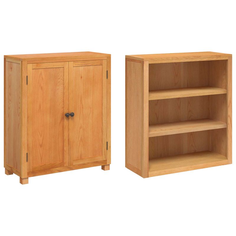 Casa si Gradina - Mobilier - Dulapuri si sifoniere - Dulapuri - Set de Mobilier pentru Depozitare cu usa Maro Lemn compozit - Infinity.ro