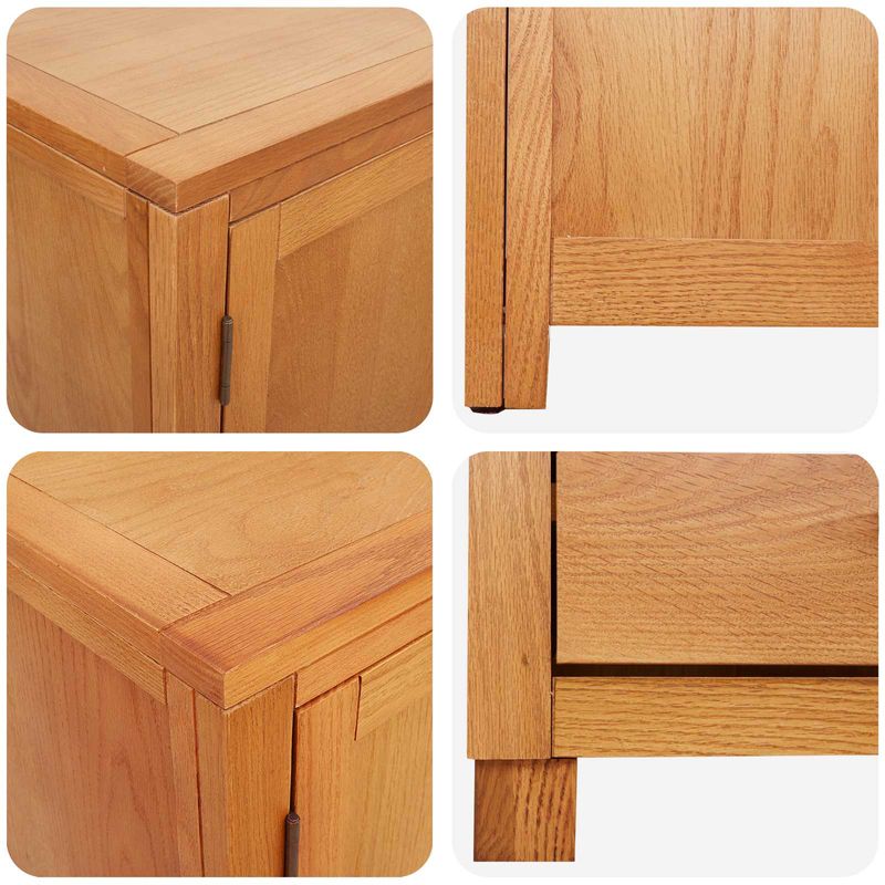 Casa si Gradina - Mobilier - Dulapuri si sifoniere - Dulapuri - Set de Mobilier pentru Depozitare cu usa Maro Lemn compozit - Infinity.ro