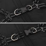 Petshop - Articole imbracaminte - Haine animale - Haina pentru Caini cu ham Negru 3XL Fleece si poliester - Infinity.ro