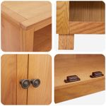 Casa si Gradina - Mobilier - Dulapuri si sifoniere - Dulapuri - Set de Mobilier pentru Depozitare cu usa Maro Lemn compozit - Infinity.ro