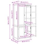 Casa si Gradina - Mobilier - Dulapuri si sifoniere - Dulapuri - Set de Mobilier pentru Depozitare cu usa Maro Lemn compozit - Infinity.ro
