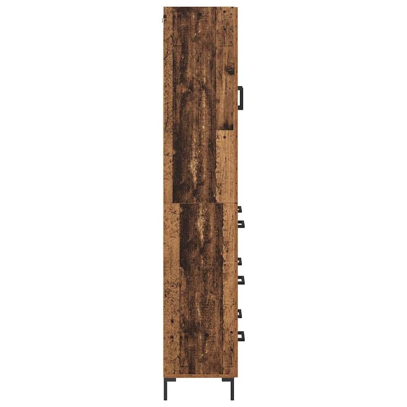 Casa si Gradina - Mobilier - Comode si corpuri - Corpuri bucatarie - Bufet 2 pcs Lemn vechi 69,5 x 34 x 180 cm Lemn compozit - Infinity.ro