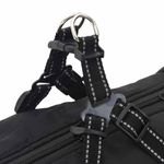 Petshop - Articole imbracaminte - Haine animale - Haina pentru Caini cu ham Negru 3XL Fleece si poliester - Infinity.ro