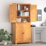 Casa si Gradina - Mobilier - Dulapuri si sifoniere - Dulapuri - Set de Mobilier pentru Depozitare cu usa Maro Lemn compozit - Infinity.ro