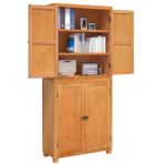 Casa si Gradina - Mobilier - Dulapuri si sifoniere - Dulapuri - Set de Mobilier pentru Depozitare cu usa Maro Lemn compozit - Infinity.ro