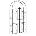 Casa si Gradina - Gradina si terasa - Decoratiuni exterior - Arcade - Arc de Gradina Simplu Negru - Infinity.ro