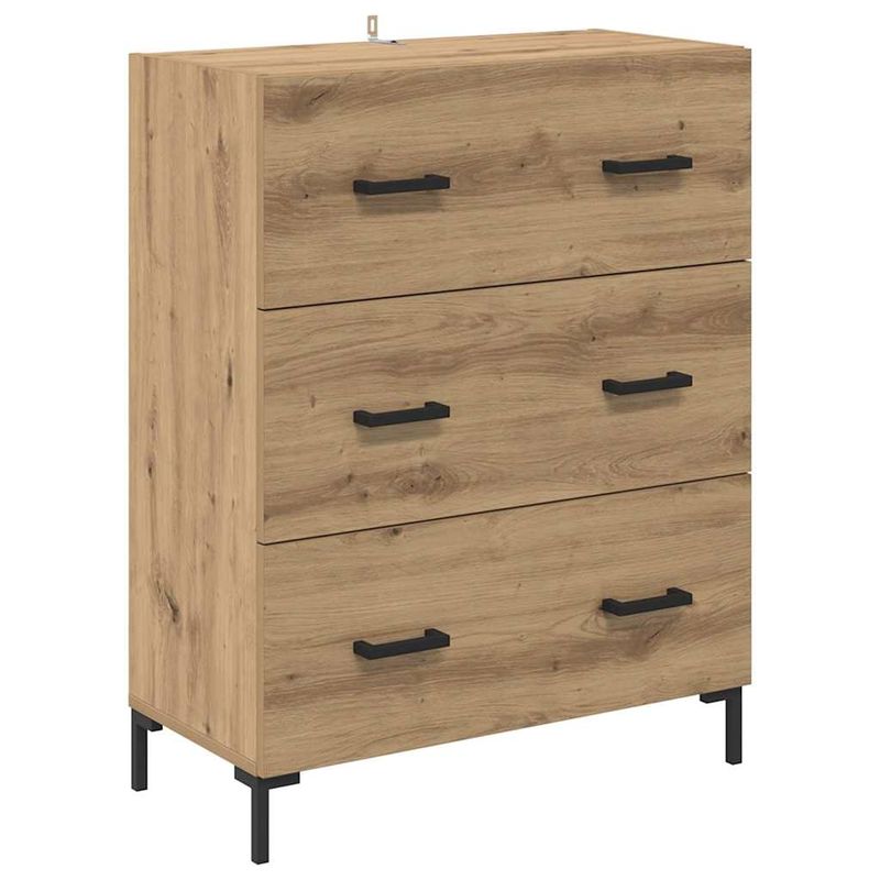 Casa si Gradina - Mobilier - Comode si corpuri - Corpuri bucatarie - Bufet 2 pcs Stejar Artizanal 69,5 x 34 x 180 cm Lemn compozit - Infinity.ro