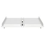 Auto si Moto - Remorci si platforme auto - Rampa pentru scaun cu rotile Argintiu 62 x 73 x 5 cm Aluminiu - Infinity.ro