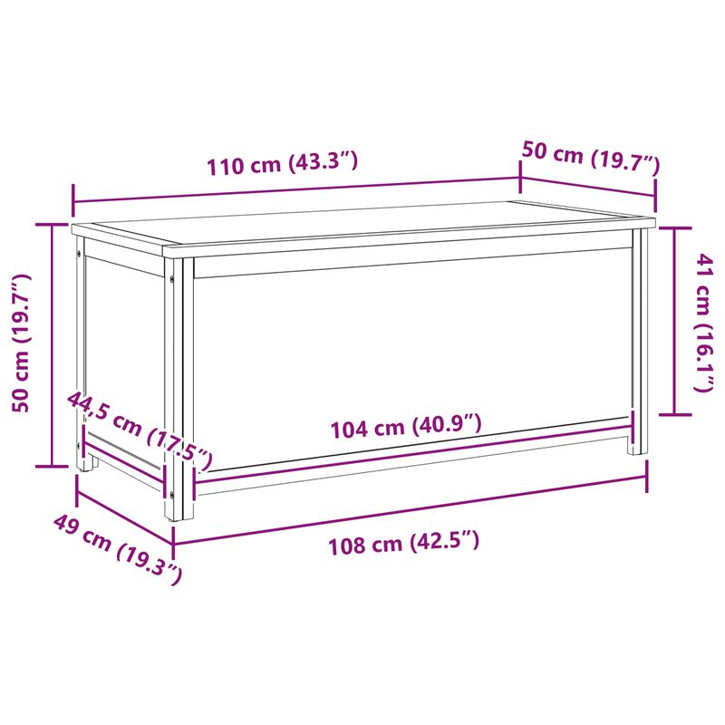 Casa si Gradina - Mobilier - Organizare si depozitare - Cutii depozitare - Cutie de depozitare Simplu - Infinity.ro