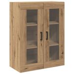 Casa si Gradina - Mobilier - Comode si corpuri - Corpuri bucatarie - Bufet 2 pcs Stejar Artizanal 69,5 x 34 x 180 cm Lemn compozit - Infinity.ro