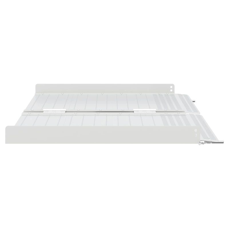 Auto si Moto - Remorci si platforme auto - Rampa pentru scaun cu rotile Argintiu 62 x 73 x 5 cm Aluminiu - Infinity.ro