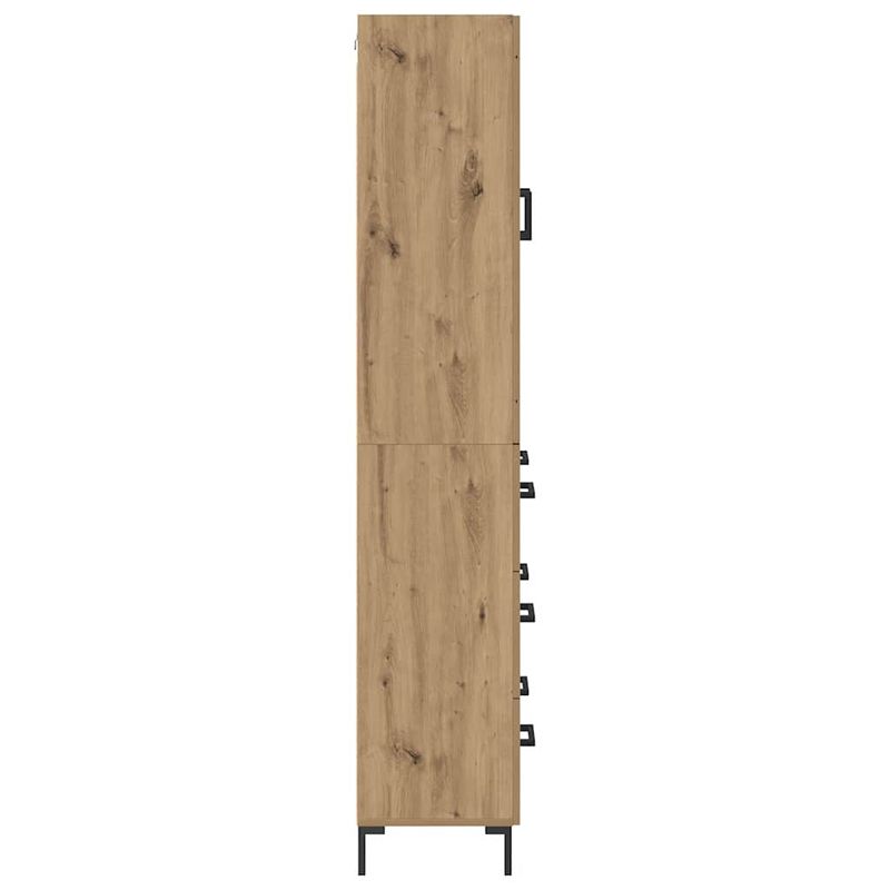 Casa si Gradina - Mobilier - Comode si corpuri - Corpuri bucatarie - Bufet 2 pcs Stejar Artizanal 69,5 x 34 x 180 cm Lemn compozit - Infinity.ro