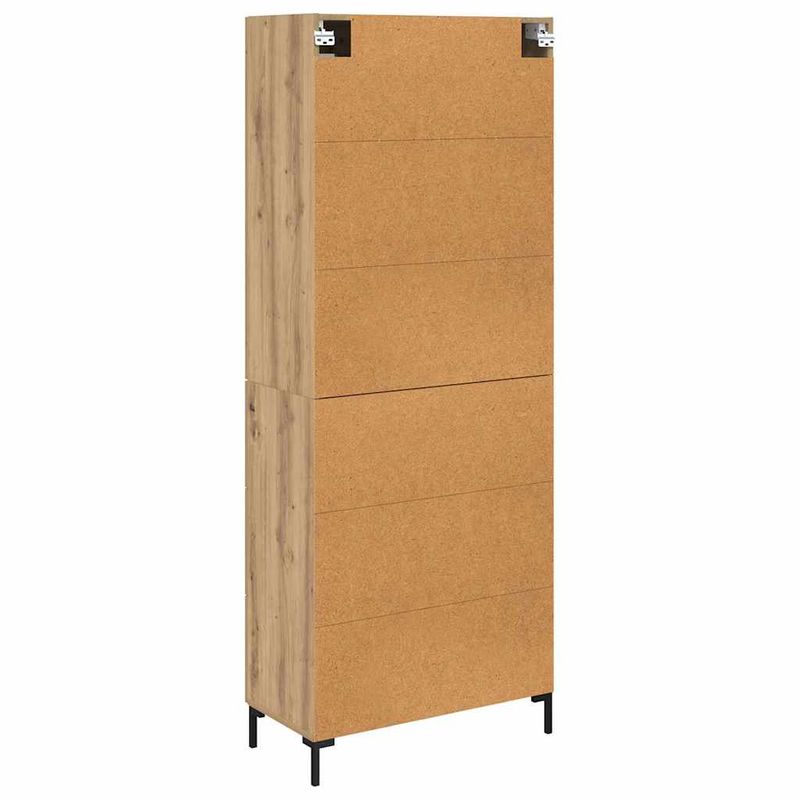 Casa si Gradina - Mobilier - Comode si corpuri - Corpuri bucatarie - Bufet 2 pcs Stejar Artizanal 69,5 x 34 x 180 cm Lemn compozit - Infinity.ro