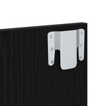 Casa si Gradina - Mobilier - Paturi si accesorii - Accesorii paturi - Tablie de pat cu LED, gri inchis, 147x16x118/128 cm, textil - Infinity.ro