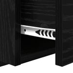 Casa si Gradina - Mobilier - Paturi si accesorii - Accesorii paturi - Tablie de pat cu LED, gri inchis, 147x16x118/128 cm, textil - Infinity.ro
