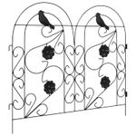 Casa si Gradina - Gradina si terasa - Garduri, panouri si accesorii - Gard de Gradina Spalier Negru - Infinity.ro