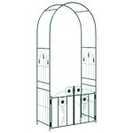 Casa si Gradina - Gradina si terasa - Decoratiuni exterior - Arcade - Arc de Gradina Simplu Verde 102 x 50 x 218 cm - Infinity.ro