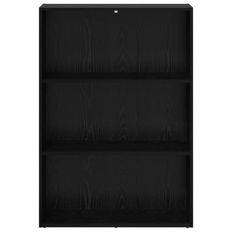 Casa si Gradina - Mobilier - Biblioteci si rafturi - Biblioteci - Raft pentru carti Stejar Negru 60 x 30 x 76.5 cm Lemn compozit - Infinity.ro