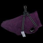 Petshop - Articole imbracaminte - Haine animale - Haina pentru Caini cu ham Violet 5XL Fleece si poliester - Infinity.ro