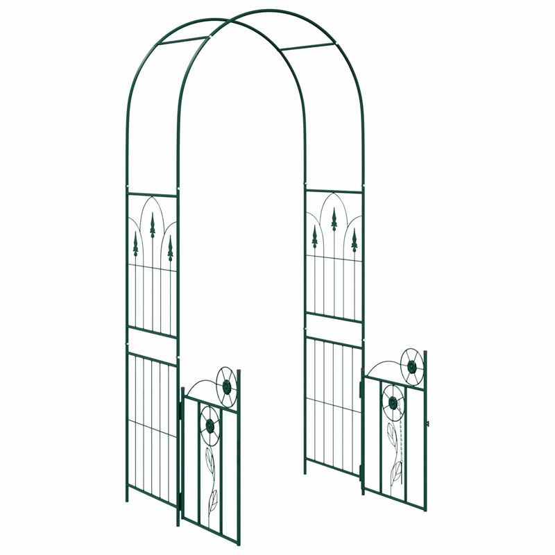 Casa si Gradina - Gradina si terasa - Decoratiuni exterior - Arcade - Arc de Gradina Simplu Verde 102 x 50 x 218 cm - Infinity.ro