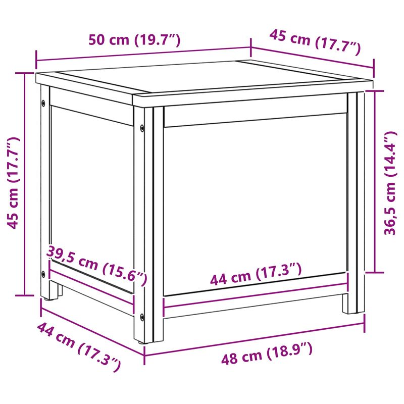 Casa si Gradina - Mobilier - Organizare si depozitare - Cutii depozitare - Cutie de depozitare Simplu - Infinity.ro