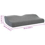 Casa si Gradina - Textile si covoare - Perne si pilote - Perne - Perna cu perna Gri 60 x 34 x 11 cm Poliester - Infinity.ro