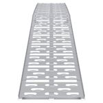 Auto si Moto - Remorci si platforme auto - Rampa de Incarcare 2 pcs Argintiu 222 x 29 x 14 cm Aluminiu - Infinity.ro