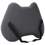 Casa si Gradina - Textile si covoare - Perne si pilote - Perne - Perna cu perna Ajustabil Gri 42 x 32 x 14 cm Poliester - Infinity.ro