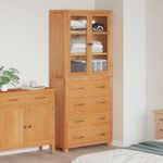 Casa si Gradina - Mobilier - Dulapuri si sifoniere - Dulapuri - Set de Mobilier pentru Depozitare cu sertar Maro Lemn compozit - Infinity.ro