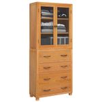 Casa si Gradina - Mobilier - Dulapuri si sifoniere - Dulapuri - Set de Mobilier pentru Depozitare cu sertar Maro Lemn compozit - Infinity.ro