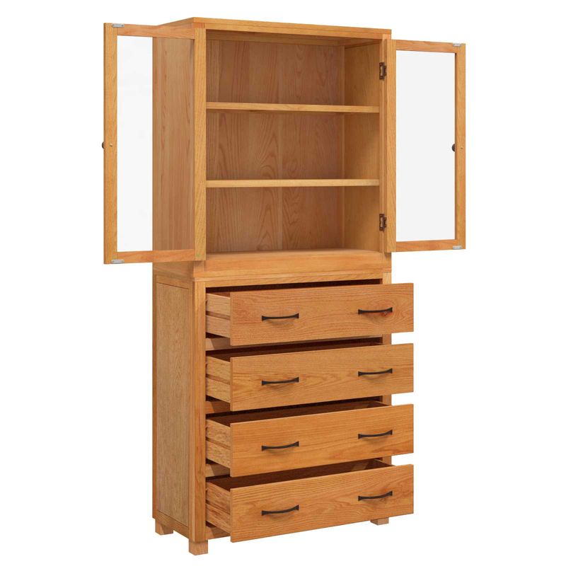 Casa si Gradina - Mobilier - Dulapuri si sifoniere - Dulapuri - Set de Mobilier pentru Depozitare cu sertar Maro Lemn compozit - Infinity.ro