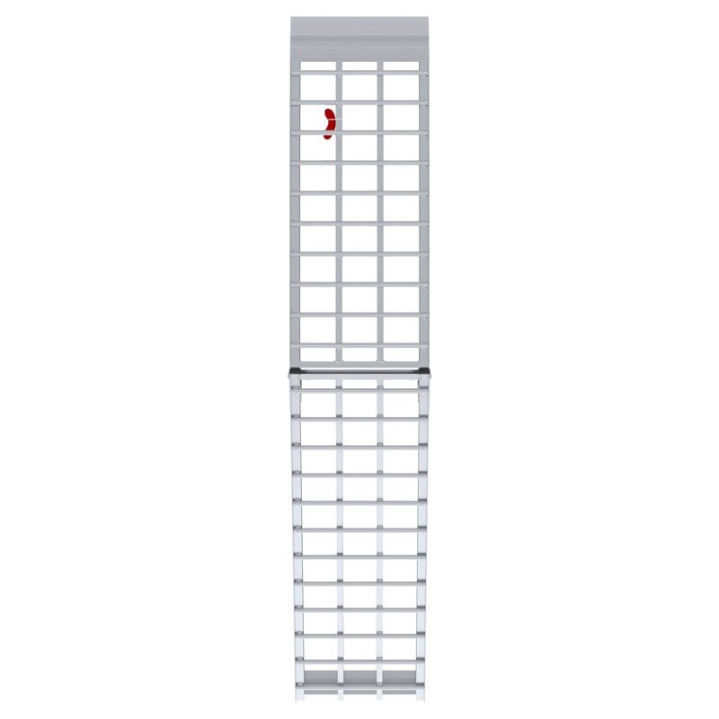 Auto si Moto - Remorci si platforme auto - Rampa de Incarcare Argintiu 230 x 44 x 13 cm Aluminiu - Infinity.ro