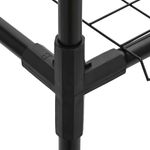 Casa si Gradina - Gradinarit si plante - Plante si ghivece - Ghivece si suporturi - Stand pentru plante cu 3 niveluri Negru 200 x 32 x 104 cm Otel - Infinity.ro