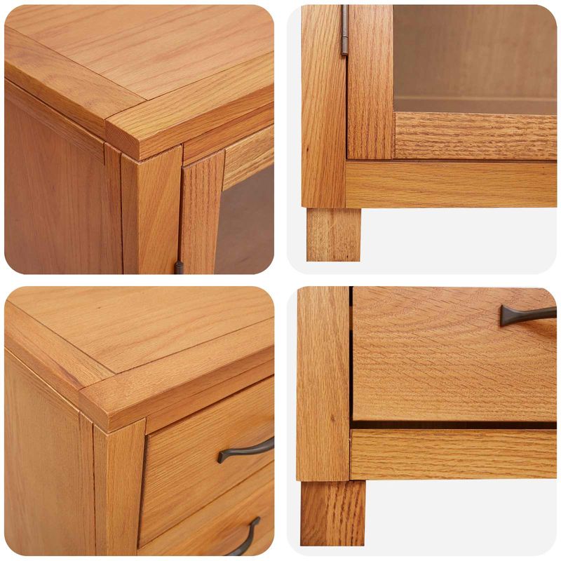 Casa si Gradina - Mobilier - Dulapuri si sifoniere - Dulapuri - Set de Mobilier pentru Depozitare cu sertar Maro Lemn compozit - Infinity.ro