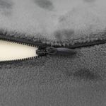 Casa si Gradina - Textile si covoare - Perne si pilote - Perne - Perna cu perna Ajustabil Gri 28 x 25 x 14 cm Catifea - Infinity.ro