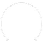 Casa si Gradina - Gradina si terasa - Decoratiuni exterior - Arcade - Arc de nunta Alb 223 x 45 x 201 cm Otel - Infinity.ro